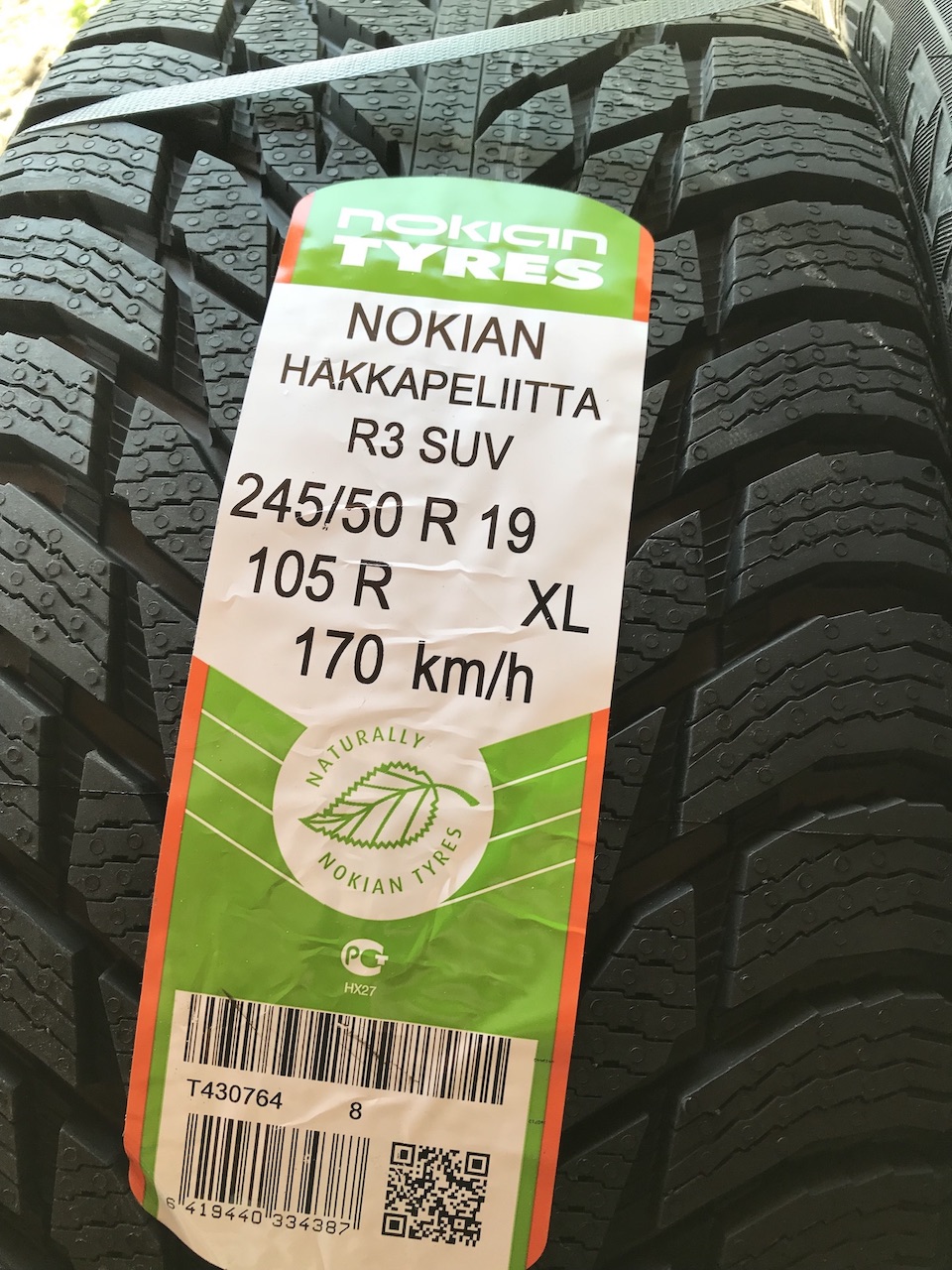 Winter Tires - Nokian Hakkapeliitta R3 SUV - XBimmers | BMW X3 Forum
