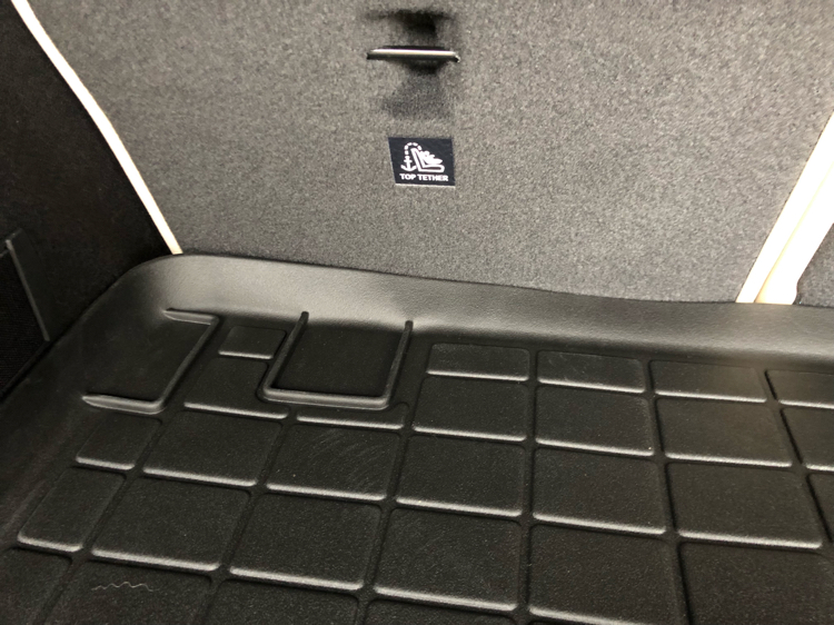 WeatherTech Cargo Liner Trunk Mat for 2018-2019 BMW X3 with no spare tire Grey