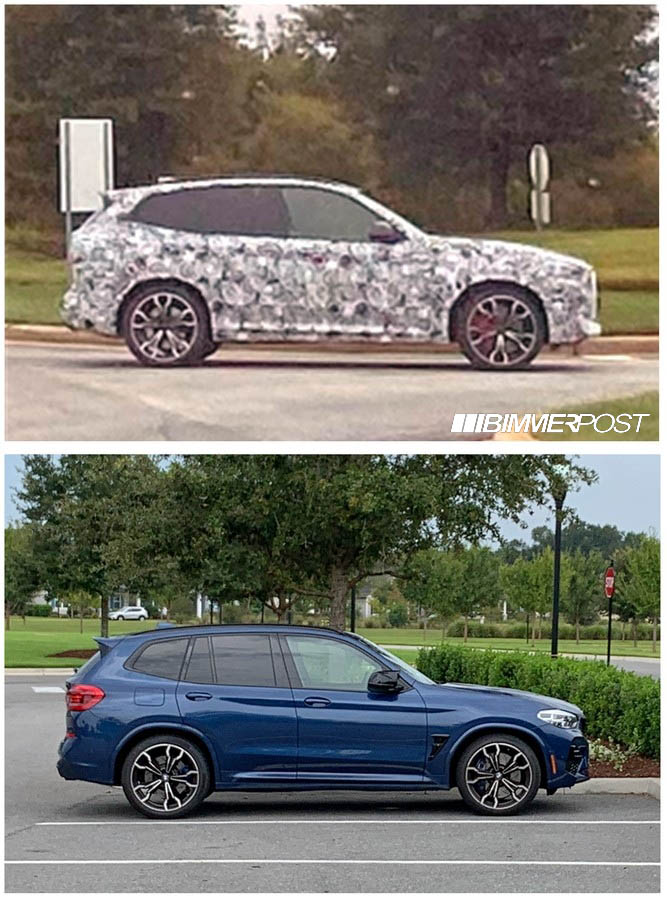 Name:  BMW X3M LCI Spied Comparison.jpg
Views: 8722
Size:  138.5 KB